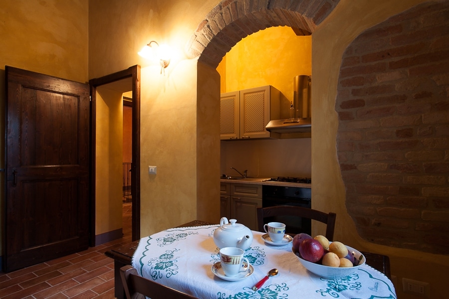Ca' Princivalle 2-Zimmer-Wohnung Sambuco: Küche
