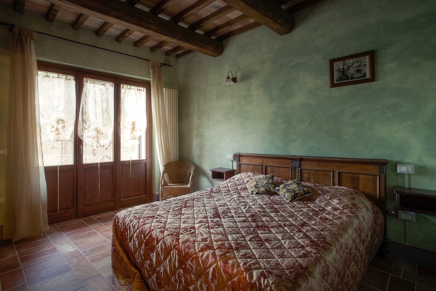 Ca' Princivalle 3-room apartment Gelsomino: bedroom