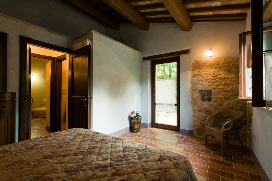 Ca' Princivalle 4-room apt Rosa: bedroom 1